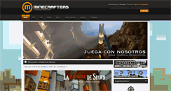 Desktop Screenshot of minecrafters.es